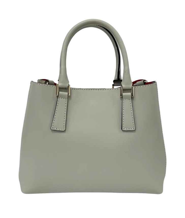 BZNA Bag Brenda Beige Leder Italy Damen Handtasche Schultertasche Tasche