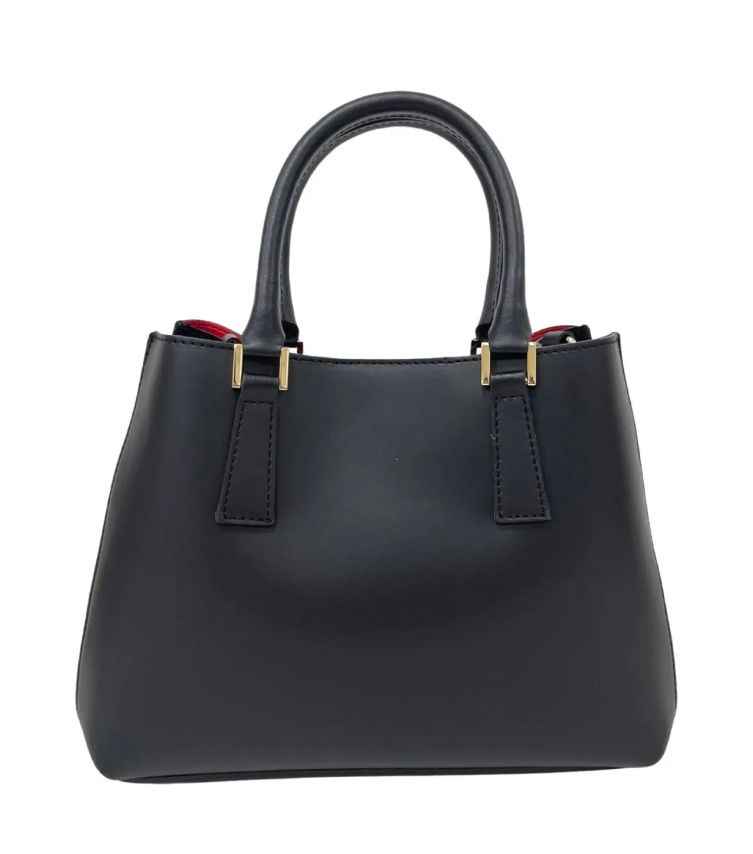 BZNA Bag Brenda Schwarz Leder Italy Damen Handtasche Schultertasche Tasche