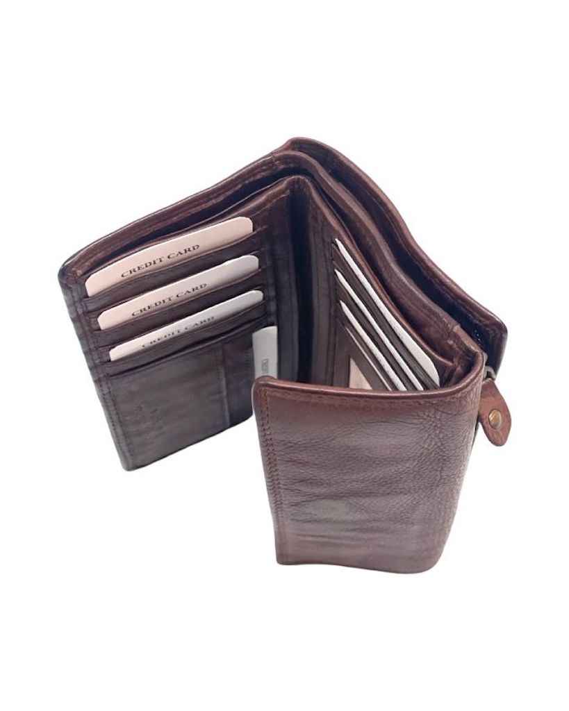 BZNA Berlin Smeza Moro Wallet Leather Leder Portemonnaie Geldbörse Clutch