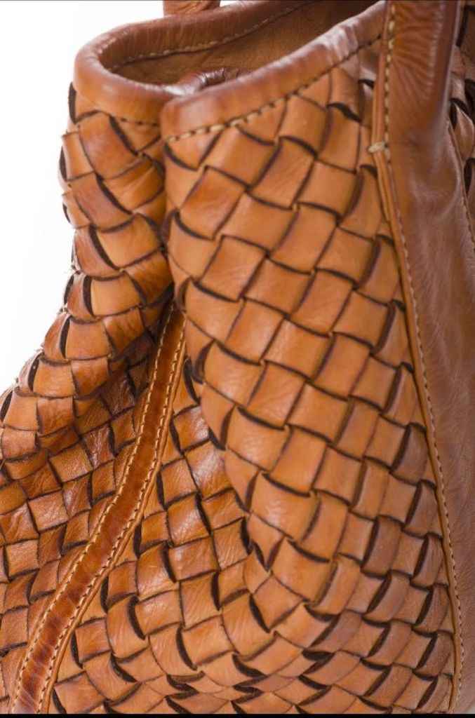 BZNA Bag Santa Taupe Italy Designer Damen Handtasche Ledertasche Schultertasche Tasche Leder