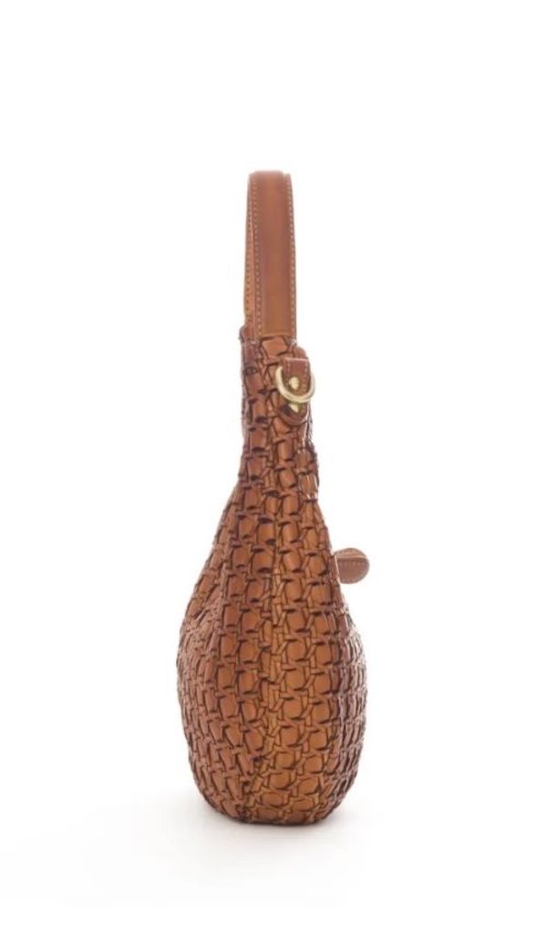 BZNA Bag Paula Petrol Italy Designer Damen Handtasche Schultertasche Tasche - B Z N A