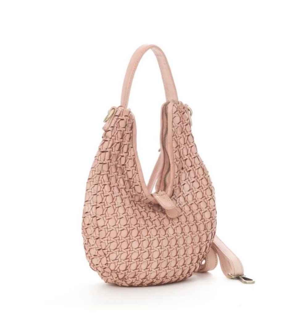 BZNA Bag Paula Rose Italy Designer Damen Handtasche Schultertasche Tasche