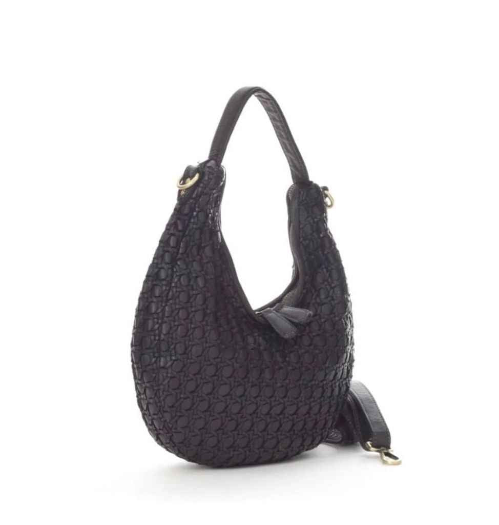 BZNA Bag Paula Schwarz Italy Designer Damen Handtasche Schultertasche Tasche