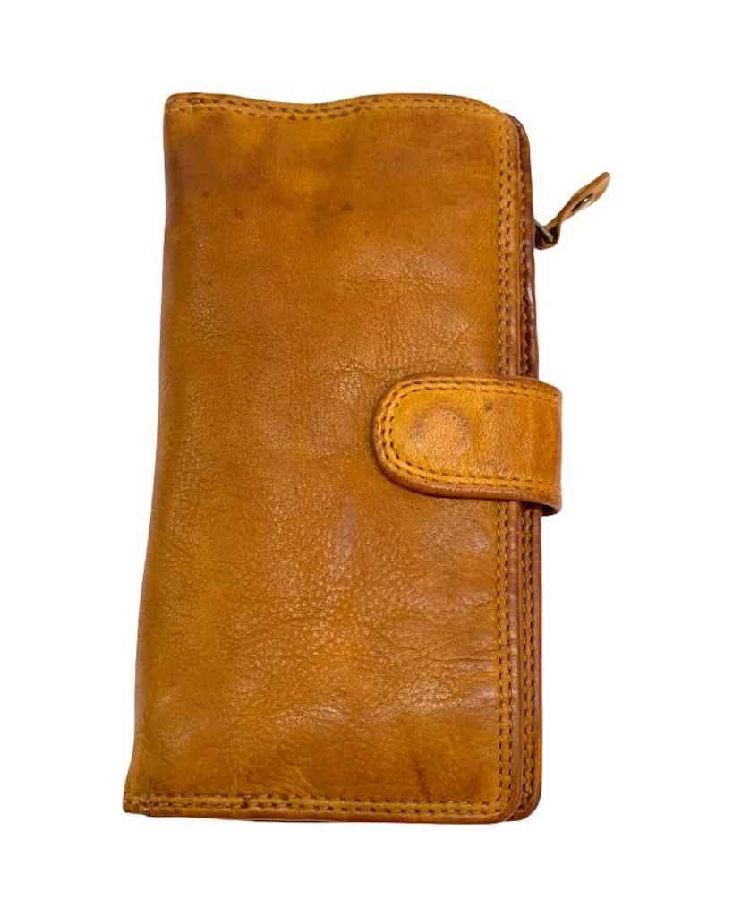 BZNA Berlin Karma Glatt Cuoio Wallet Leather Leder Portemonnaie Geldbörse Clutch