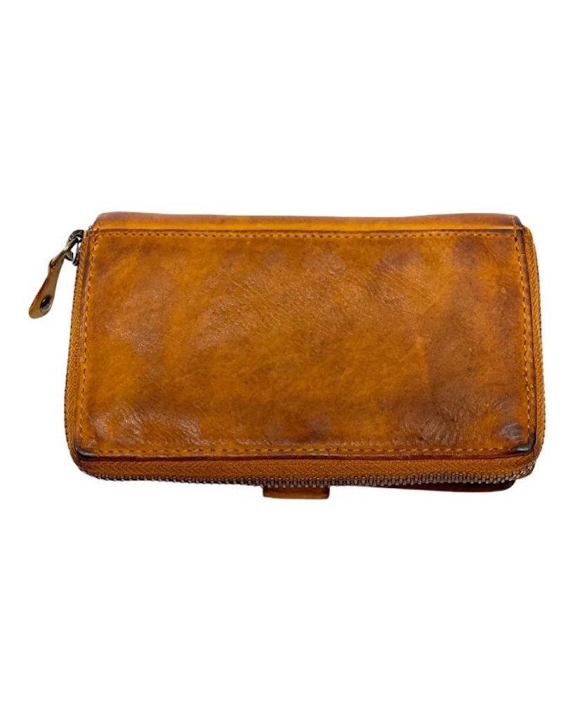 BZNA Berlin Kassia Glatt Cuoio Wallet Leather Leder Portemonnaie Geldbörse Clutch - B Z N A