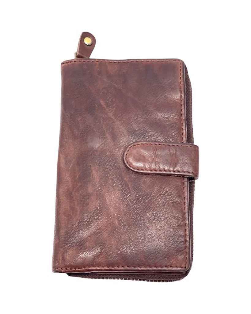 BZNA Berlin Kassia Glatt Moro Wallet Leather Leder Portemonnaie Geldbörse Clutch