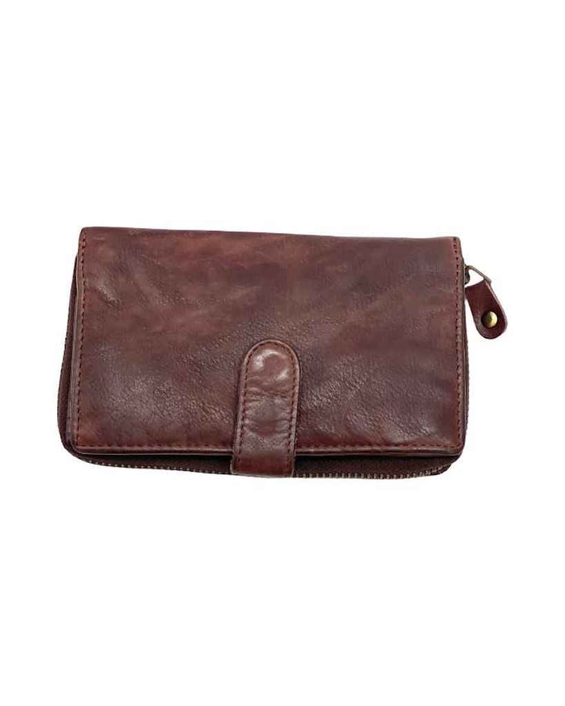 BZNA Berlin Kassia Glatt Moro Wallet Leather Leder Portemonnaie Geldbörse Clutch