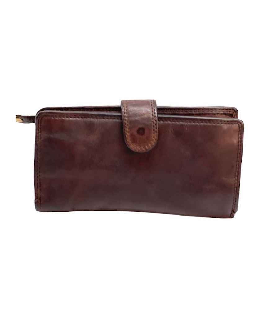 BZNA Berlin Karma Glatt Moro Wallet Leather Leder Portemonnaie Geldbörse Clutch