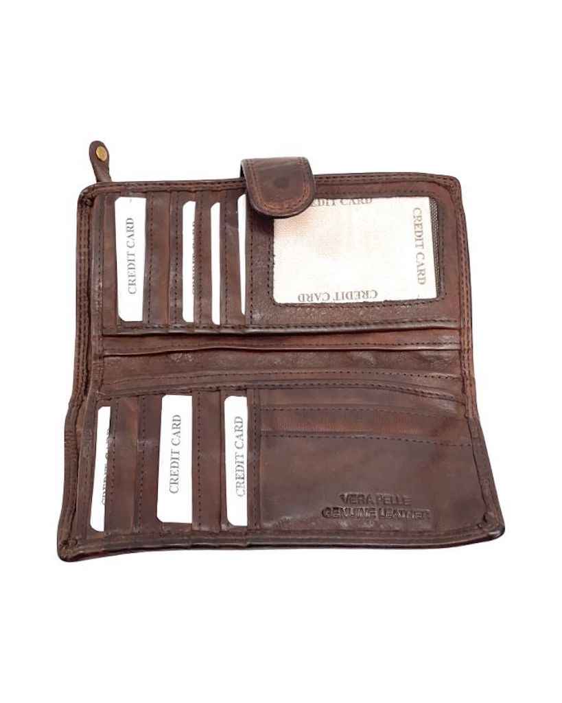 BZNA Berlin Karma Glatt Moro Wallet Leather Leder Portemonnaie Geldbörse Clutch