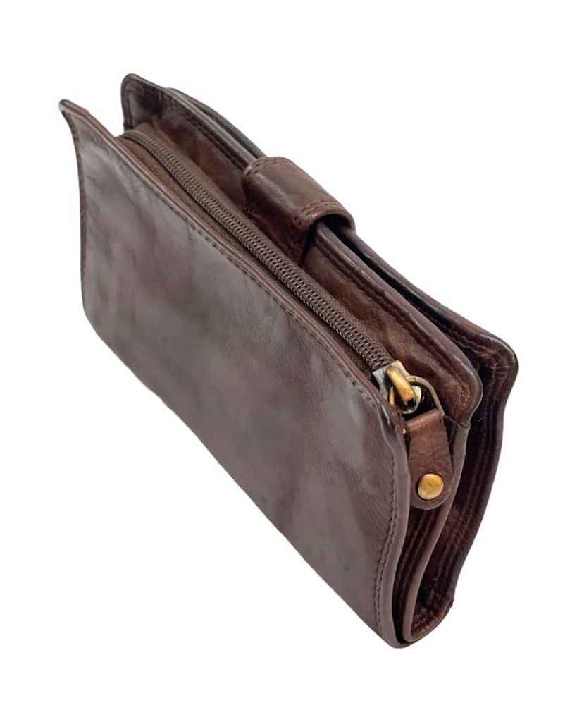 BZNA Berlin Karma Glatt Moro Wallet Leather Leder Portemonnaie Geldbörse Clutch