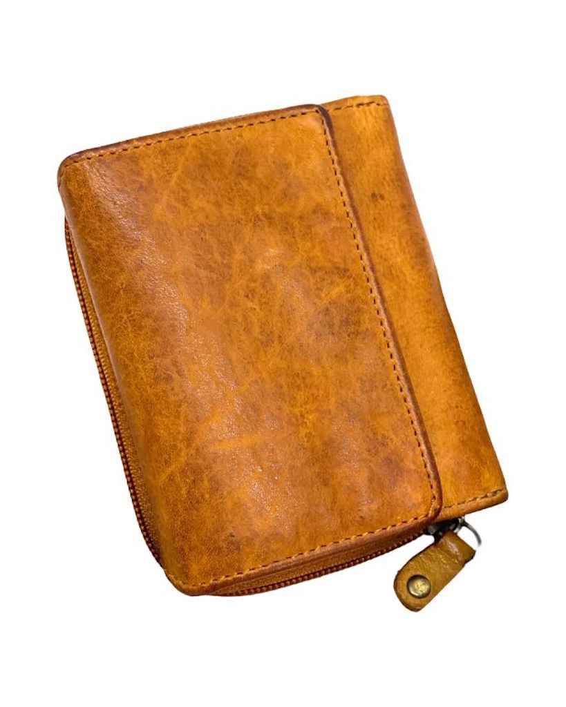 BZNA Berlin Gia Glatt Cuoio Wallet Leather Leder Portemonnaie Geldbörse Clutch
