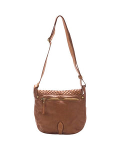 BZNA Schultertasche Tanita Grün Italy Designer Handtasche Ledertasche Umhängetasche - B Z N A