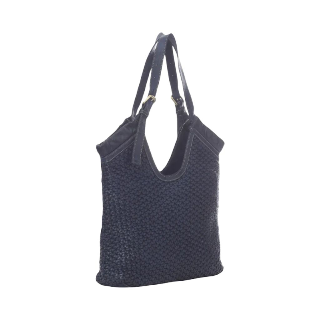 BZNA Bag Bella Blau Italy Designer Handtasche Schultertasche Tasche Leder Neu