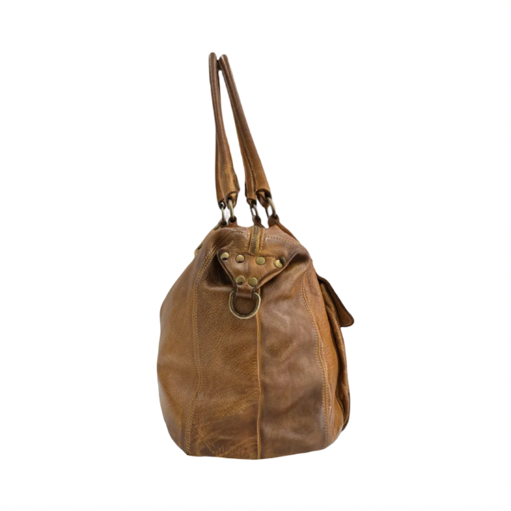BZNA Bag Viola Bordeaux Italy Designer Damen Handtasche Schultertasche Tasche Leder Shopper Neu