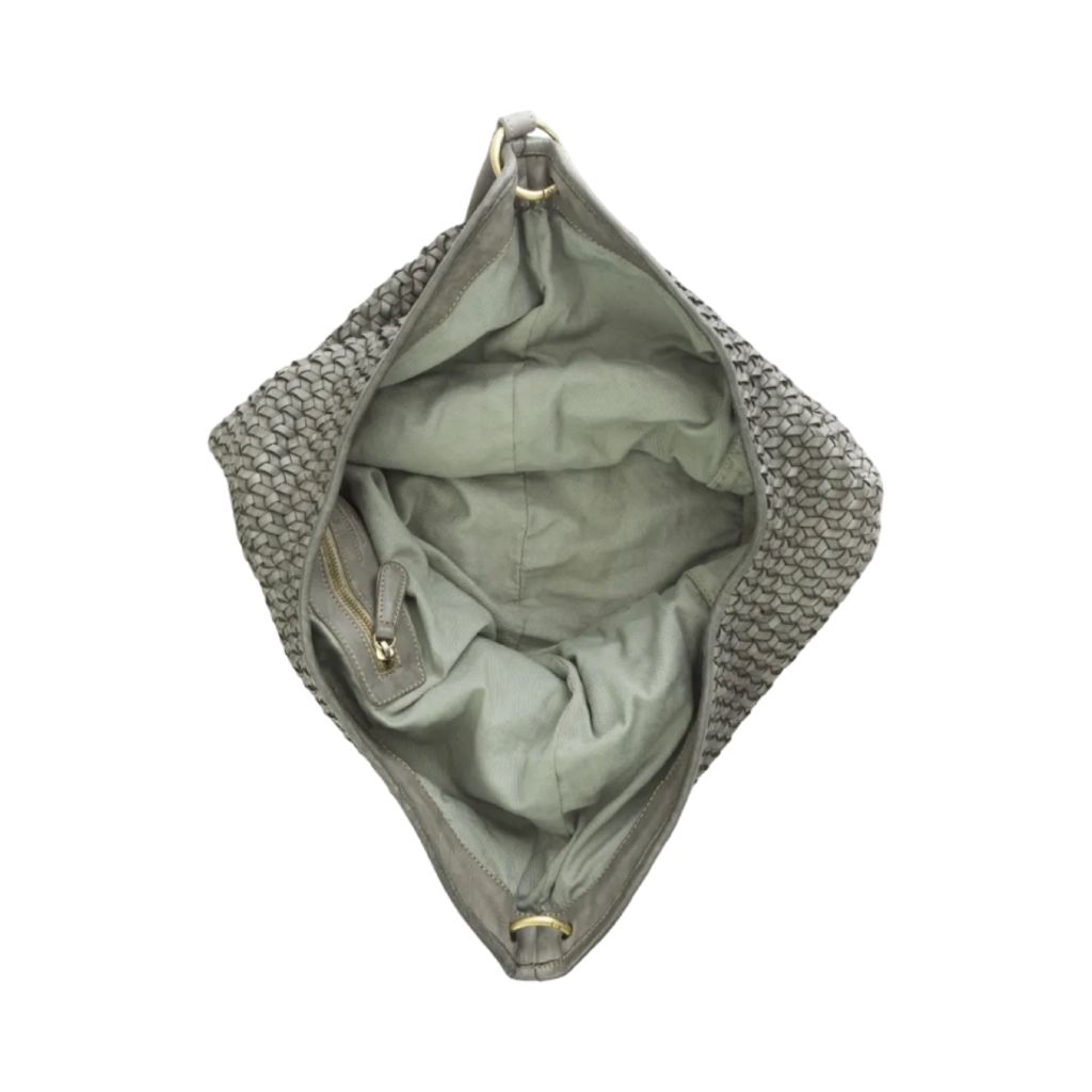 BZNA Bag Sanja Grün Italy Designer Damen Handtasche Schultertasche Tasche