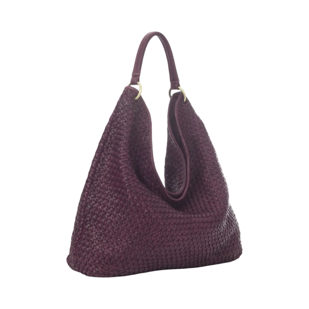 BZNA Bag Sanja Bordeaux Italy Designer Damen Handtasche Schultertasche Tasche
