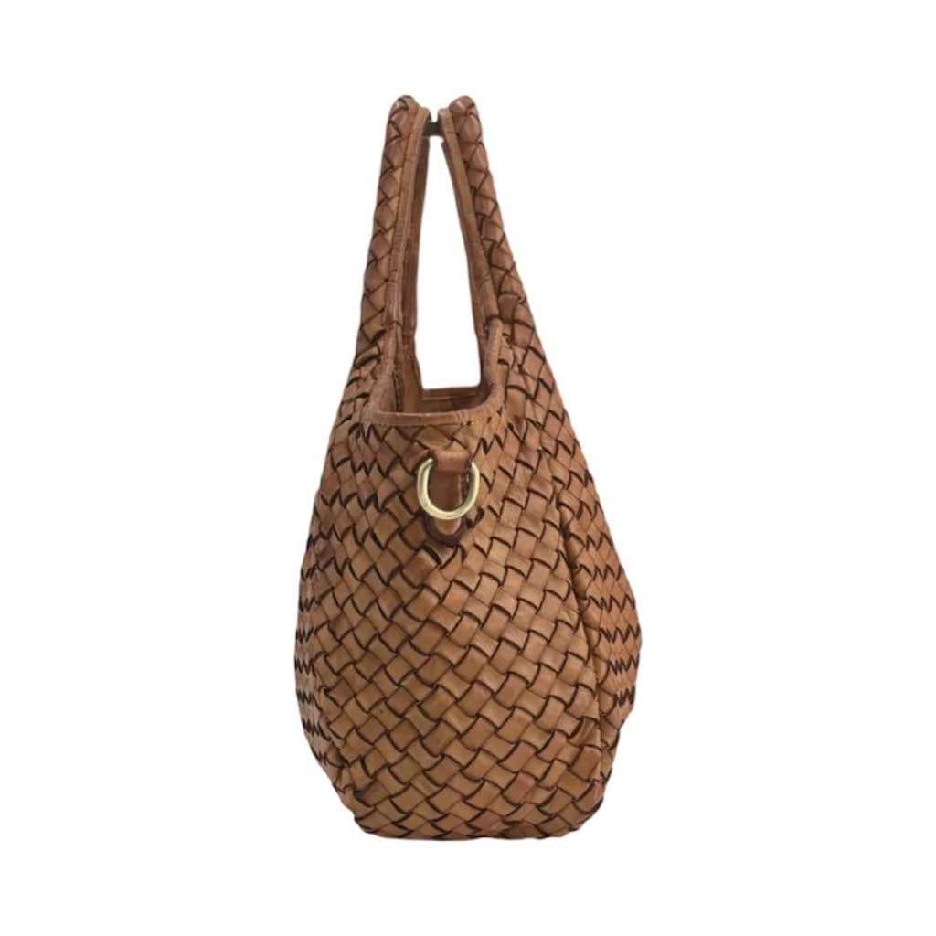 BZNA Bag Rozen Rosa Italy Vintage Schultertasche Designer Damen Handtasche