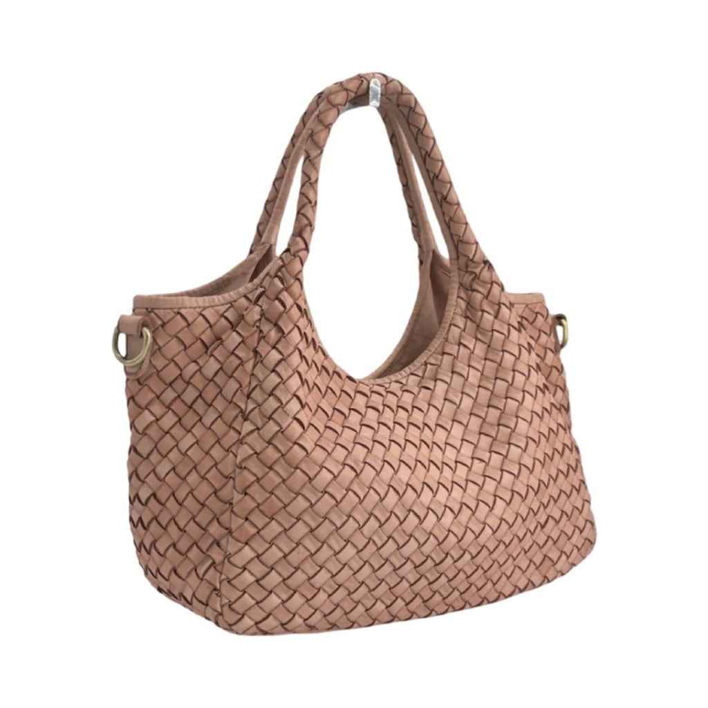 BZNA Bag Rozen Rosa Italy Vintage Schultertasche Designer Damen Handtasche