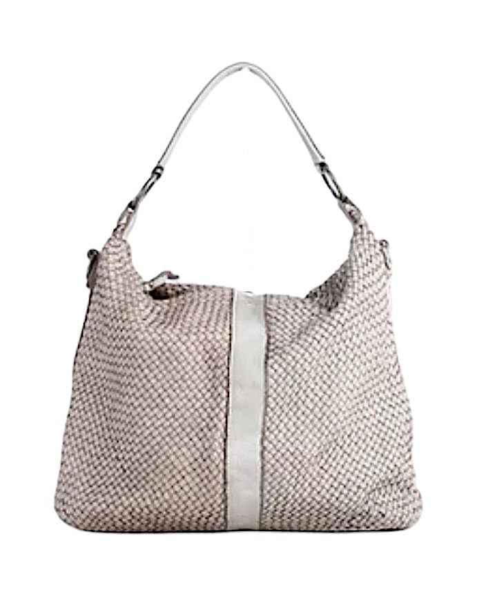 BZNA Bag Reneka Taupe Italy Designer Shopper Handtasche Schultertasche Tasche