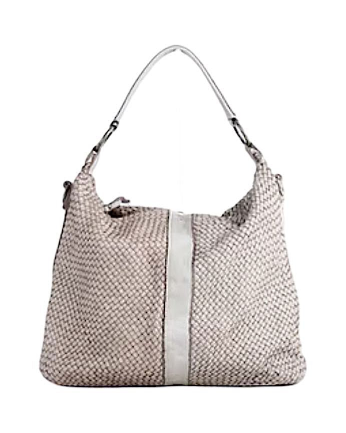 BZNA Bag Reneka Taupe Italy Designer Shopper Handtasche Schultertasche Tasche