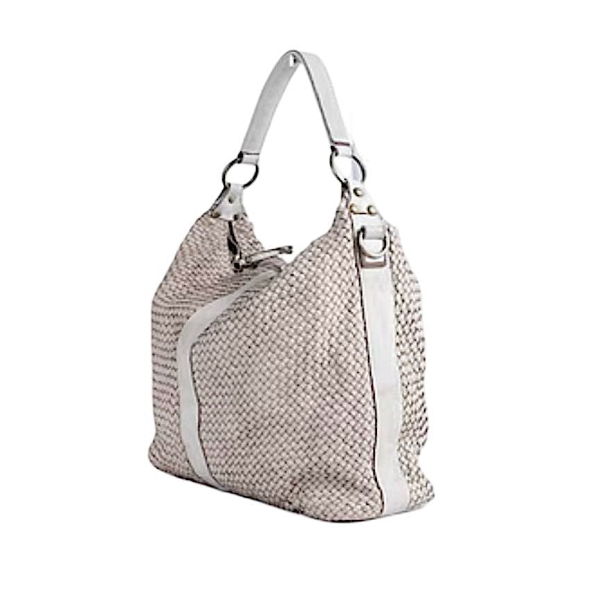 BZNA Bag Reneka Taupe Italy Designer Shopper Handtasche Schultertasche Tasche