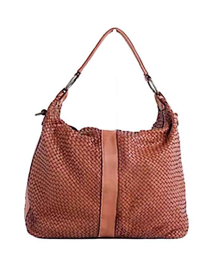 BZNA Bag Reneka Cognac Italy Designer Shopper Handtasche Schultertasche Tasche Leder