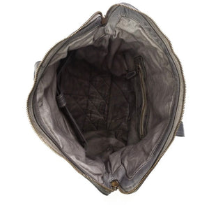 BZNA Bag Shopper Ella Grün Brilliant Designer Business Messenger Tasche Schultertasche