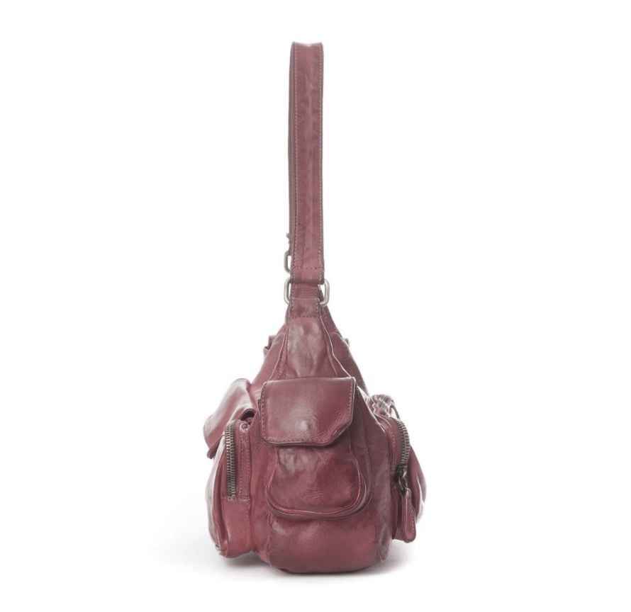 BZNA Bag Fee Grün Brilliant Italy Designer Umhängetasche Ledertasche Schultertasche Tasche Leder Neu