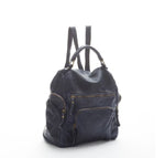 Load image into Gallery viewer, BZNA Bag Stella Blau Backpacker Designer Rucksack Damenhandtasche Schultertasche Leder Nappa sheep ItalyNeu
