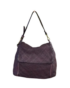 BZNA Bag Tarja Bordeaux Italy Designer Messenger Damen Handtasche Schultertasche - B Z N A