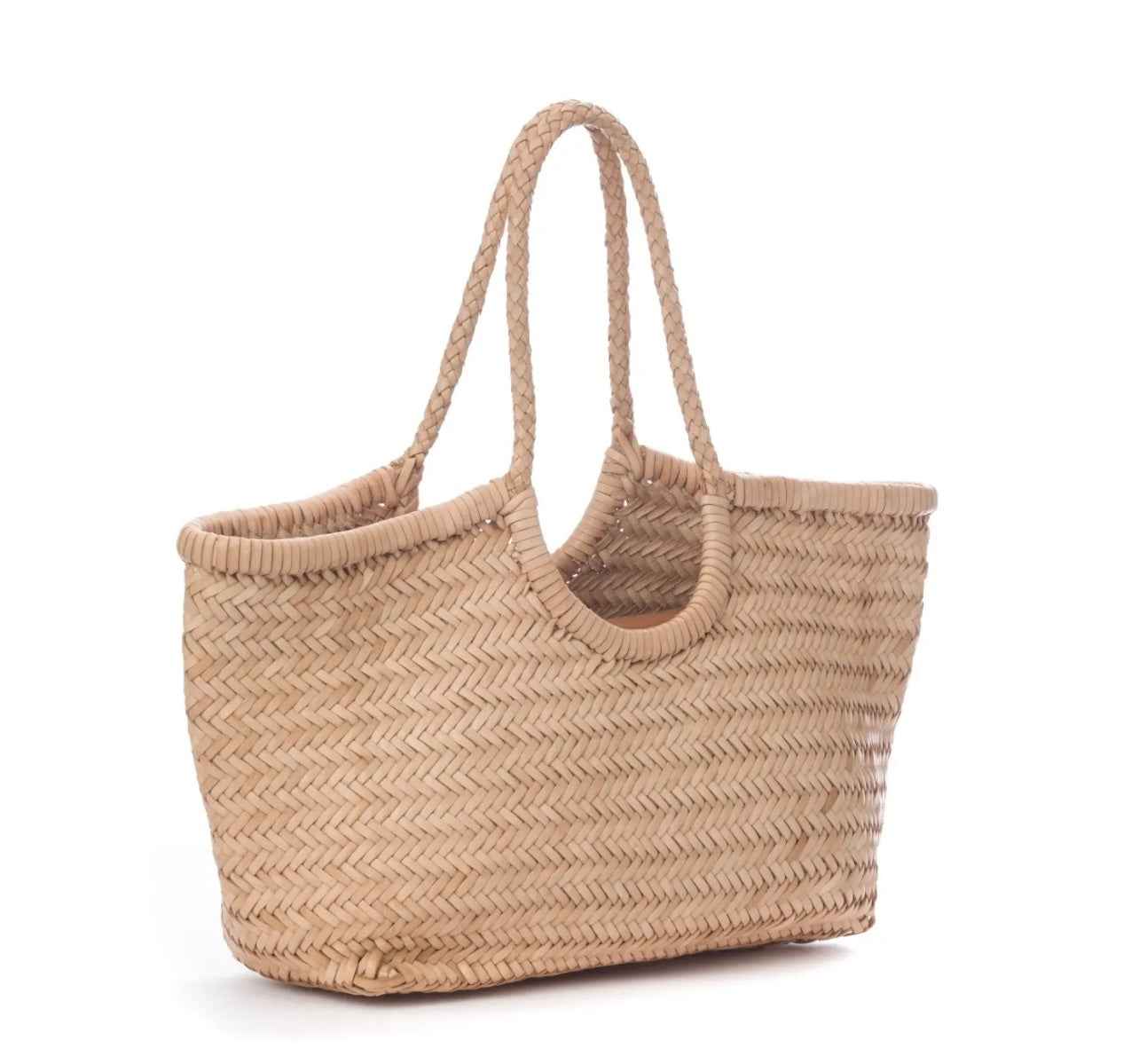 BZNA Bag Marinaxa Beige Italy Damen Handtasche Schultertasche Tasche Leder