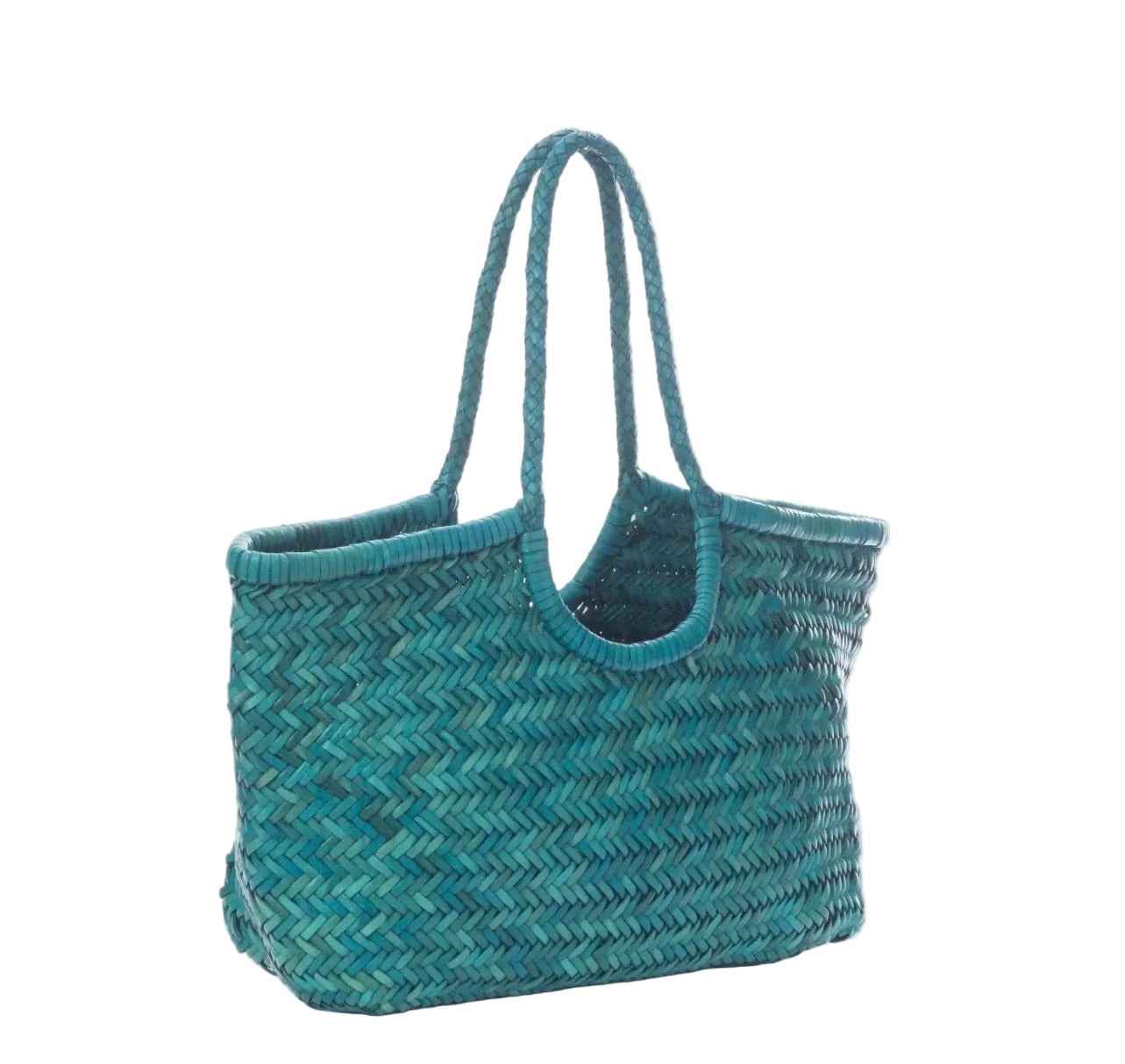 BZNA Bag Marinaxa Petrol Italy Damen Handtasche Schultertasche Tasche Leder