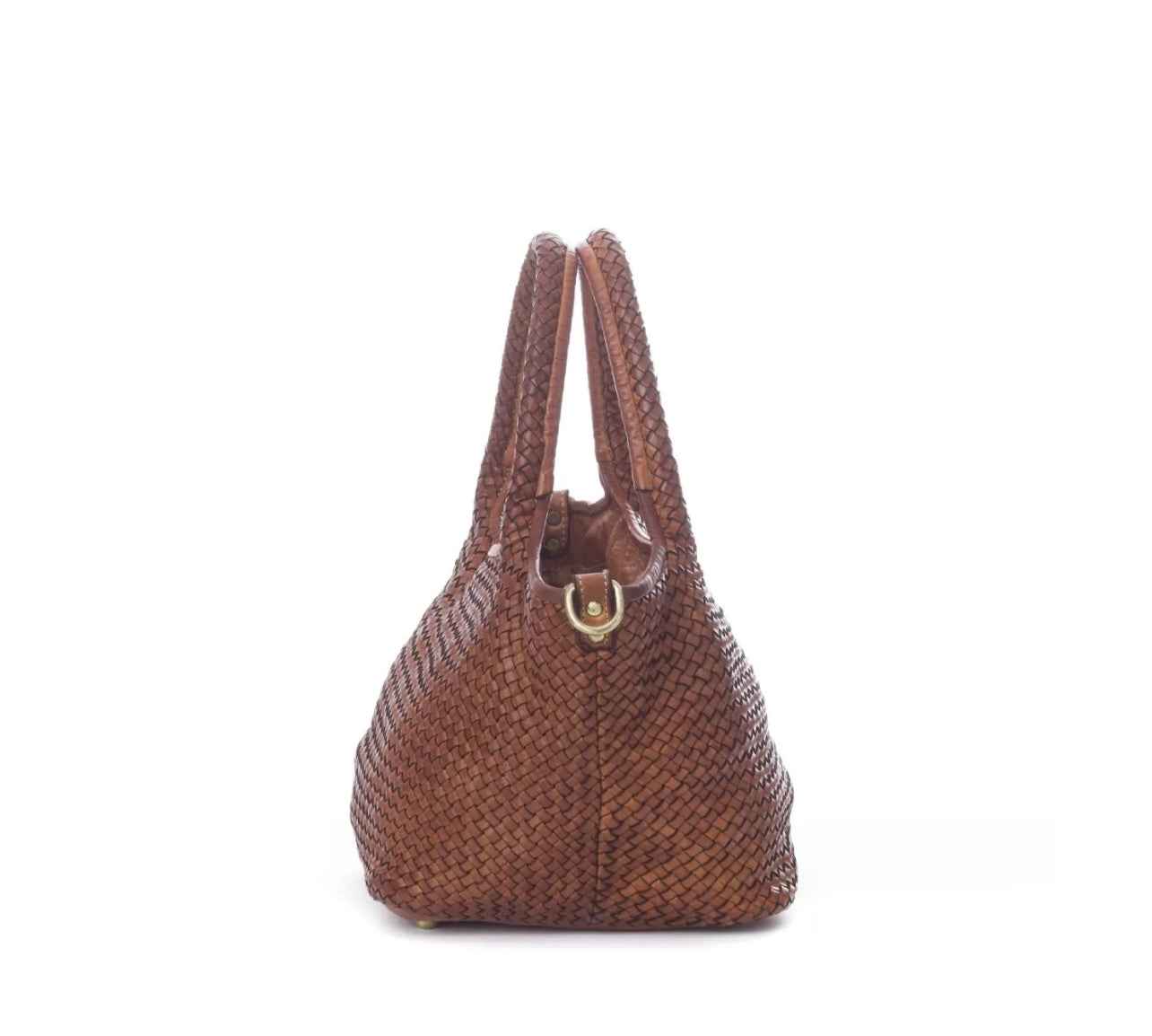 BZNA Bag Rozen Grün Italy Vintage Schultertasche Designer Damen Handtasche