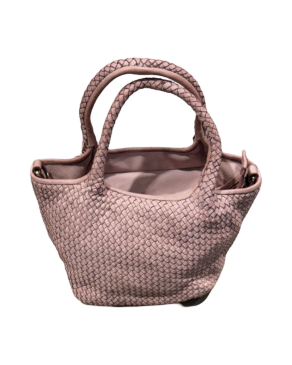 BZNA Bag Rozen Rosa Italy Vintage Schultertasche Designer Damen Handtasche - B Z N A