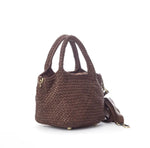 Load image into Gallery viewer, BZNA Bag Mala Braun Italy kleine Damen Handtasche Schultertasche Tasche Leder
