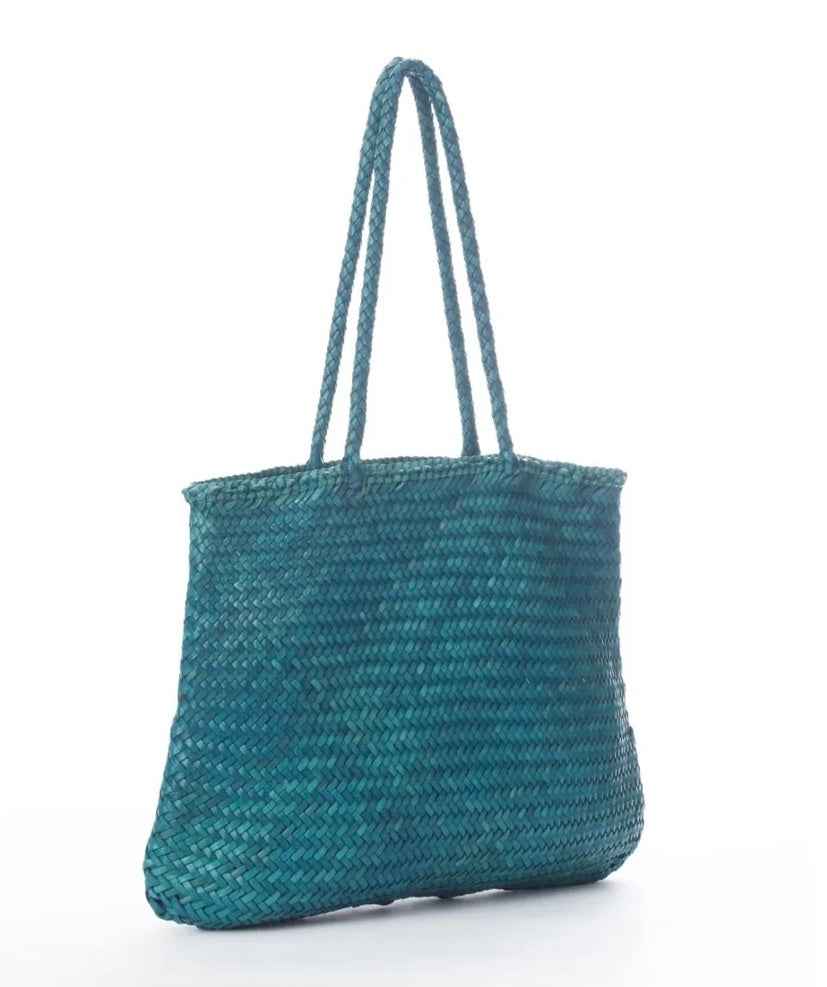 BZNA Bag Viva Petrol Italy Damen Handtasche Schultertasche Tasche Leder