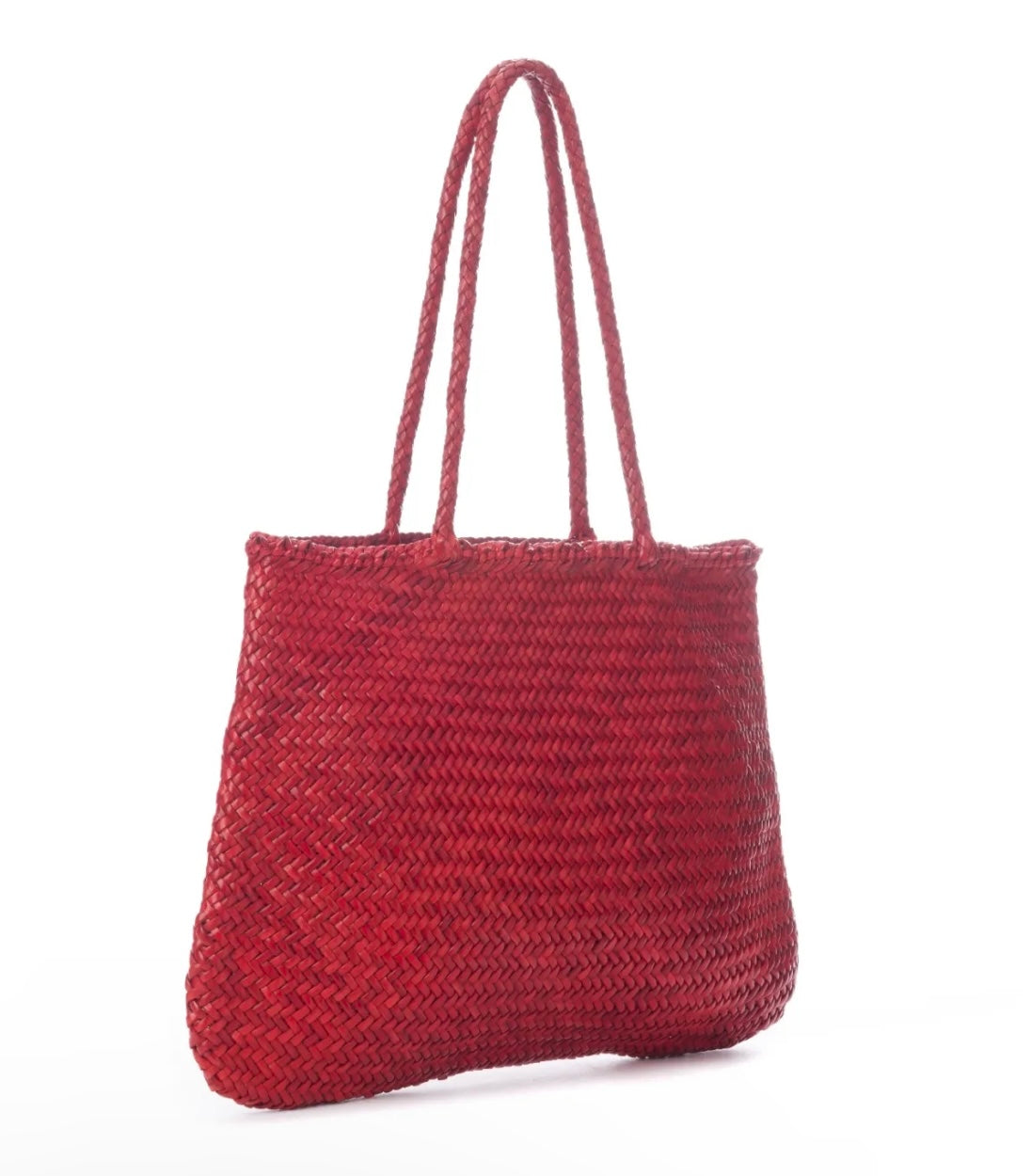 BZNA Bag Viva Rot Italy Damen Handtasche Schultertasche Tasche Leder