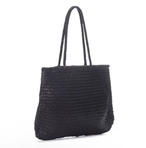 BZNA Bag Viva Schwarz Italy Damen Handtasche Schultertasche Tasche Leder