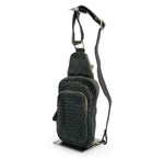 Load image into Gallery viewer, BZNA Bag Jola Schwarz Italy Designer Leder  Designer Gürteltasche Umhängetasche
