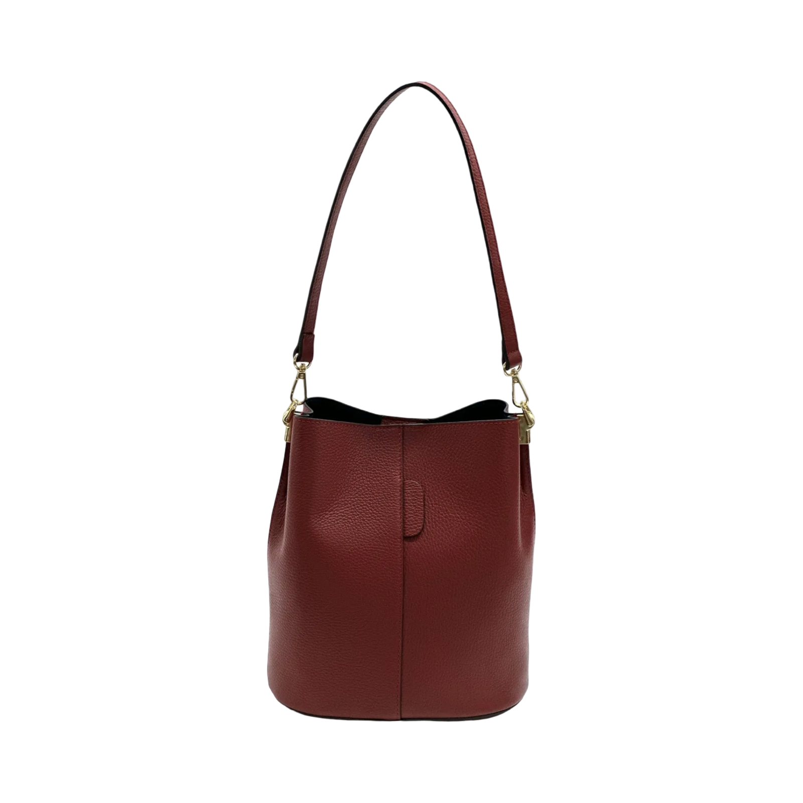 BZNA Bag Shirinia DarkRed Leder Italy Damen Handtasche Schultertasche Tasche - B Z N A