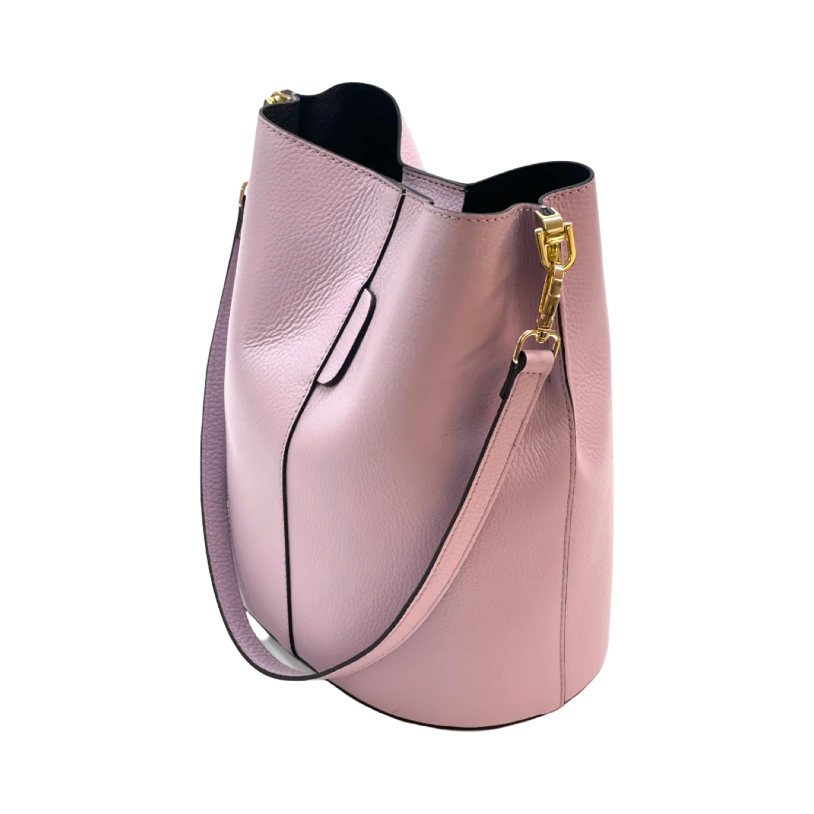 BZNA Bag Shirinia Lilla Leder Italy Damen Handtasche Schultertasche Tasche - B Z N A