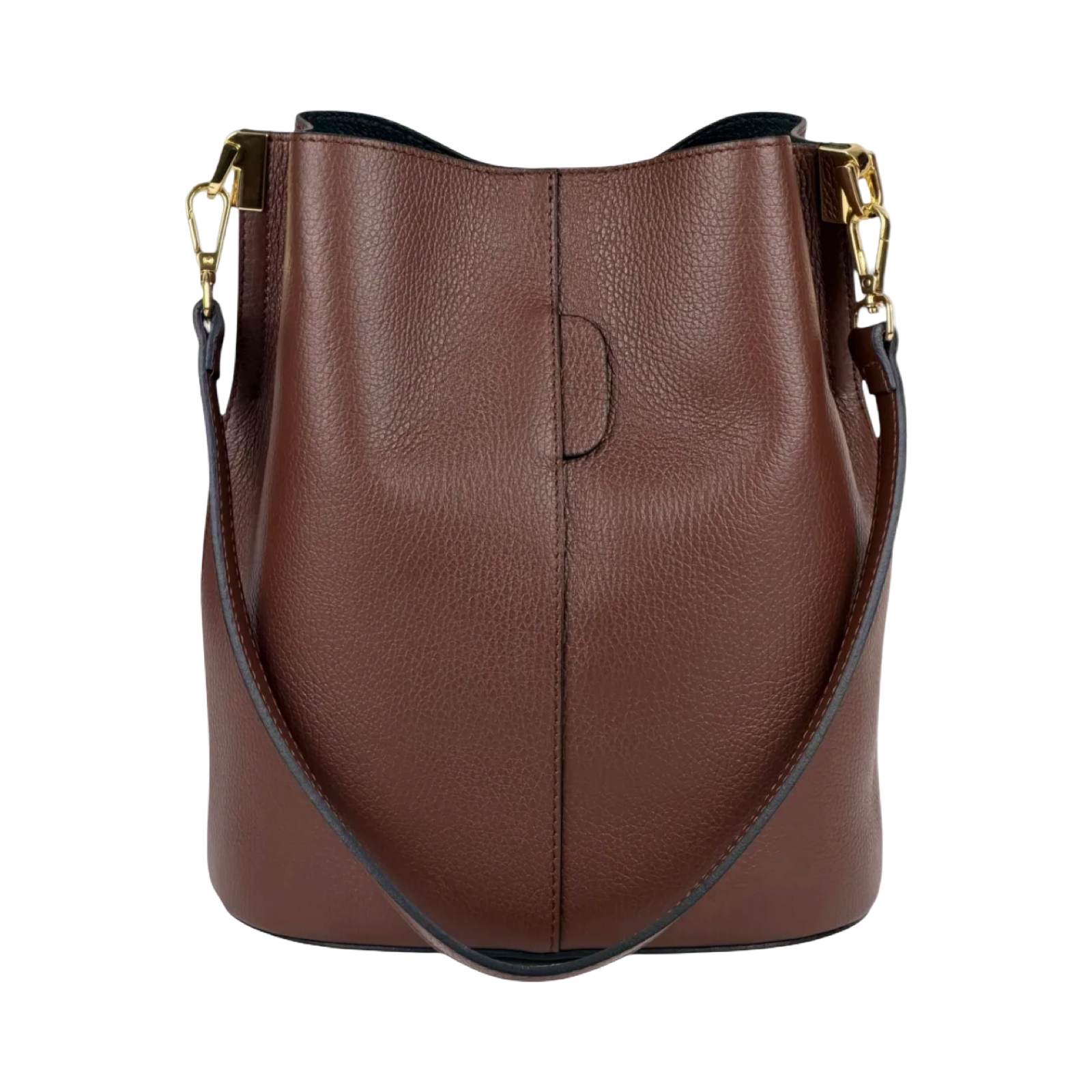 BZNA Bag Shirinia Braun Leder Italy Damen Handtasche Schultertasche Tasche - B Z N A