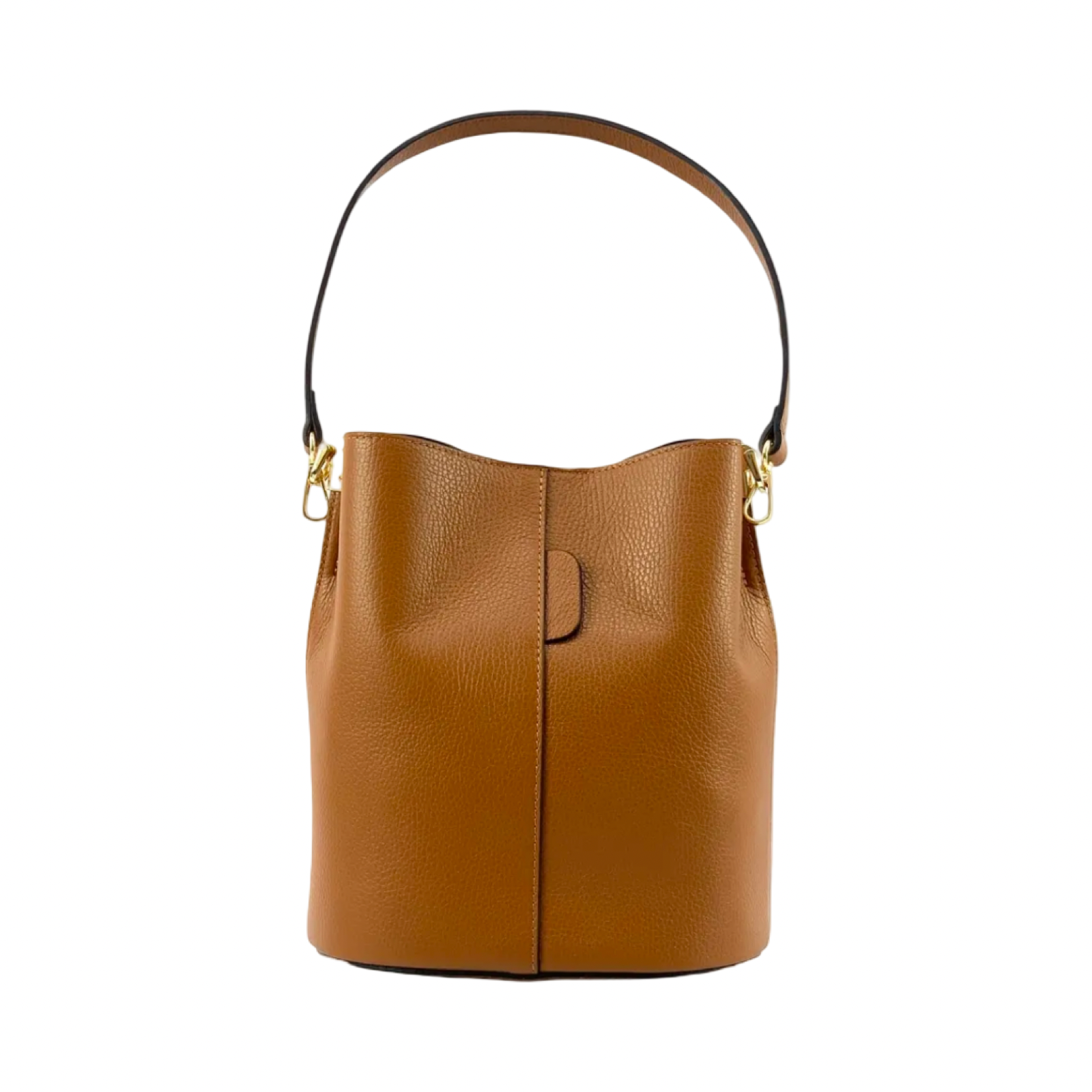 BZNA Bag Shirinia Cucio Scuro Leder Italy Damen Handtasche Schultertasche Tasche - B Z N A