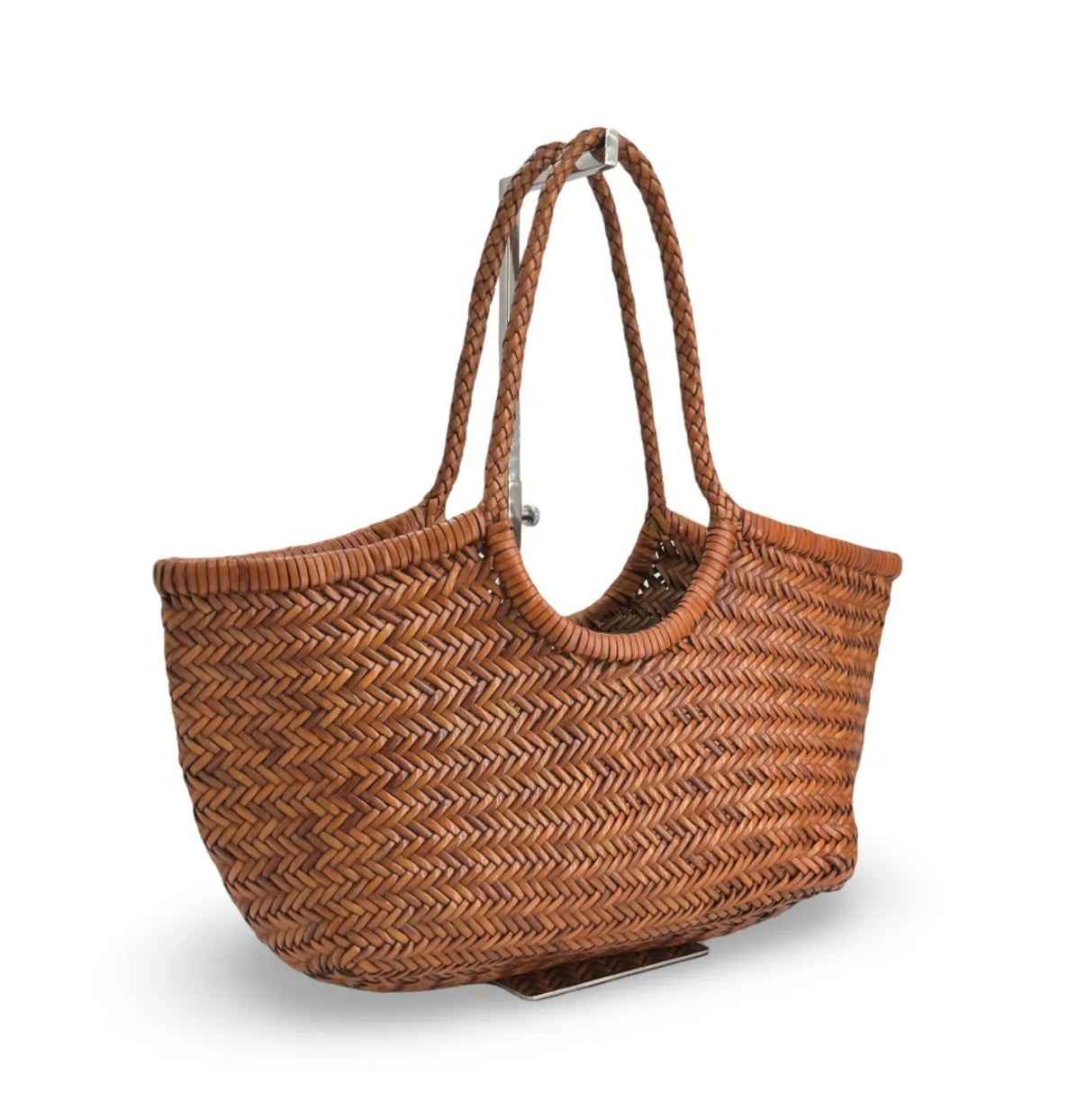 BZNA Bag Marinaxa Cognac Italy Damen Handtasche Schultertasche Tasche Leder
