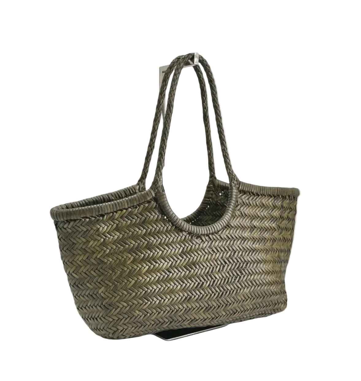 BZNA Bag Marinaxa Grün Italy Damen Handtasche Schultertasche Tasche Leder