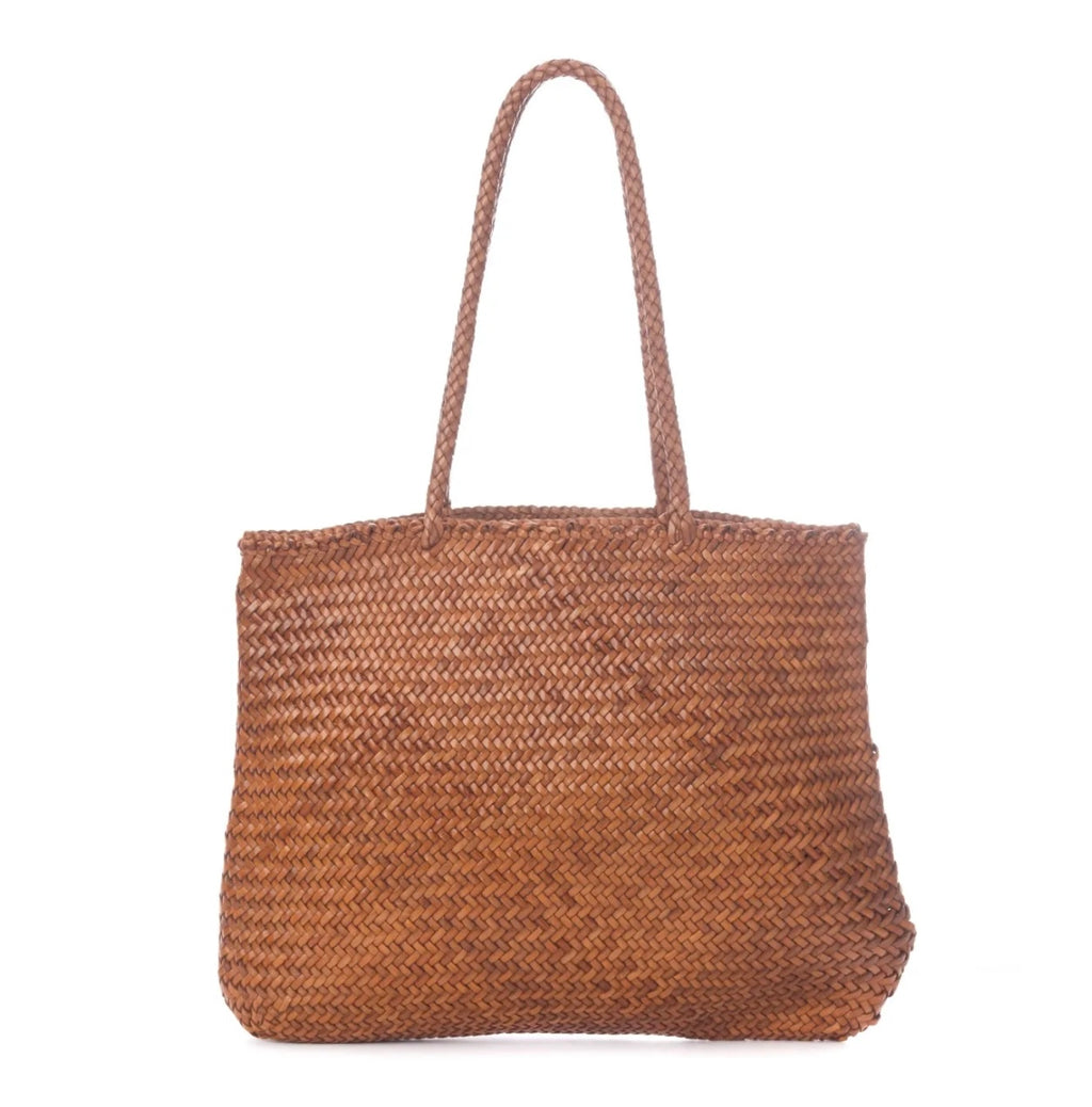 BZNA Bag Viva Cognac Italy Damen Handtasche Schultertasche Tasche Leder - B Z N A