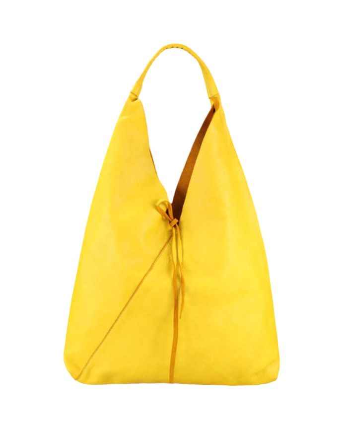 BZNA Bag Vegas Gelb Italy Designer Damen Handtasche Schultertasche Tasche