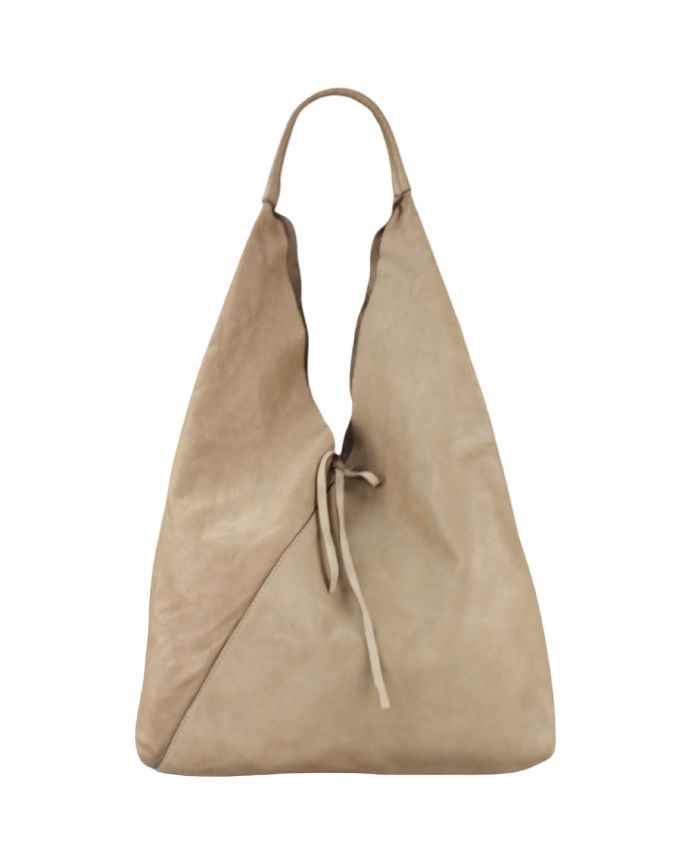 BZNA Bag Vegas Taupe Italy Designer Damen Handtasche Schultertasche Tasche