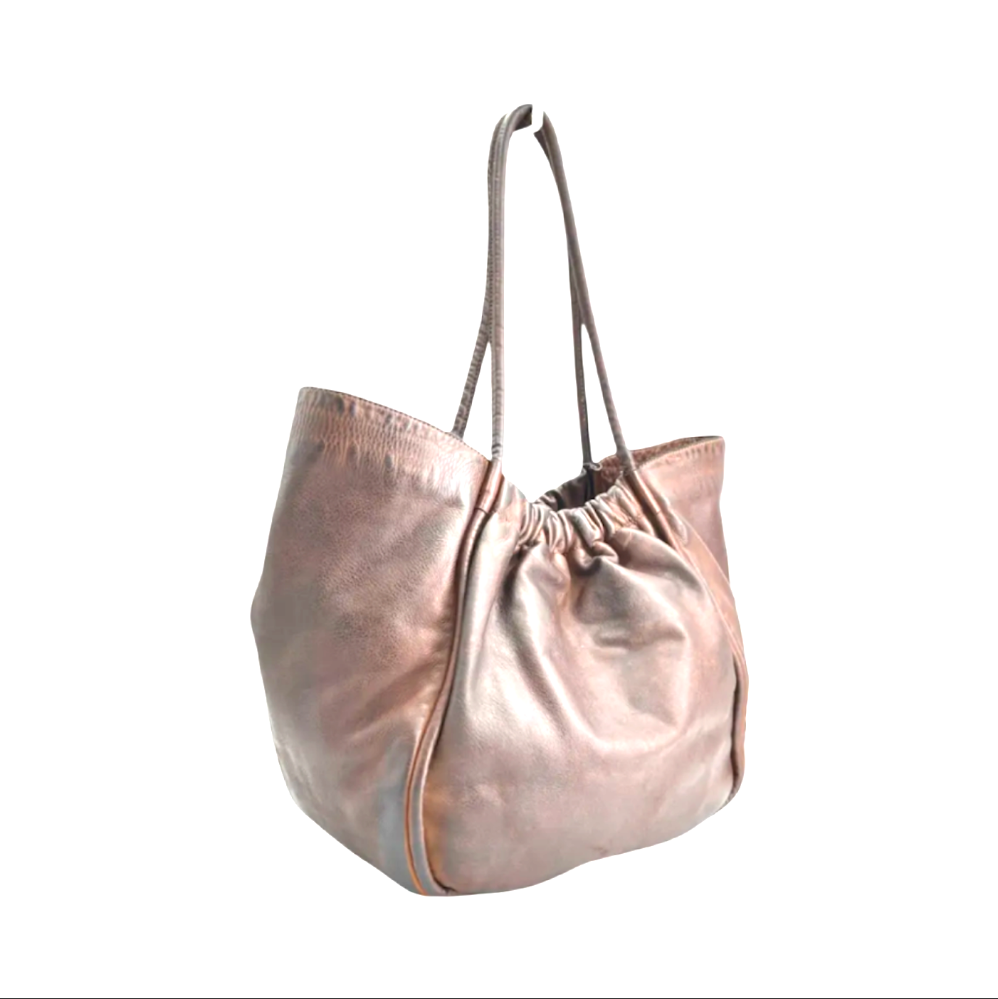 BZNA Bag Paola Taupe Italy Designer Shopper Handtasche Schultertasche Tasche Leder Neu - B Z N A