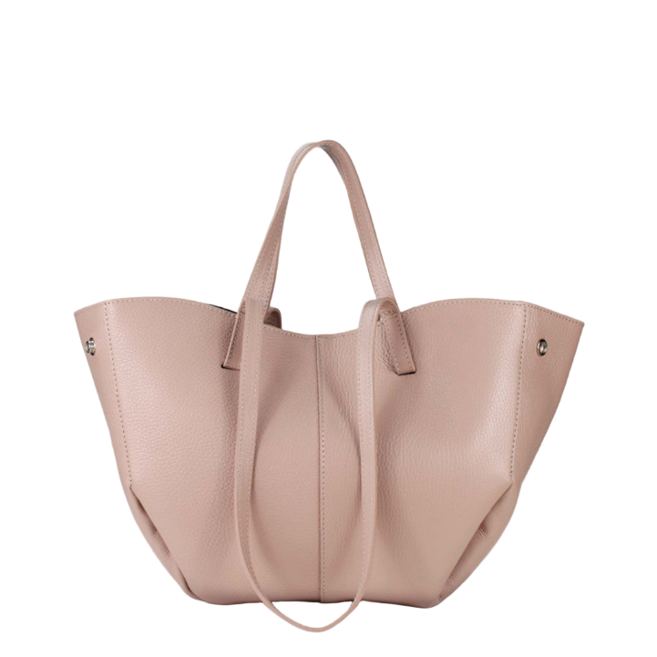 BZNA Bag Melina Rose Leder Italy Damen Shopper Handtasche Schultertasche Tasche